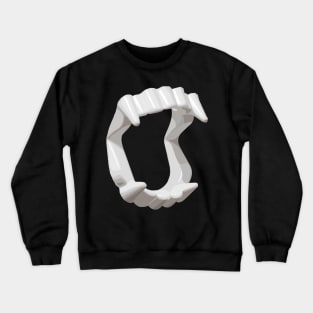 Fake Vampire Teeth Crewneck Sweatshirt